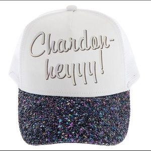 New Chardon-heyyy! Glitter Trucker Baseball Cap Hat